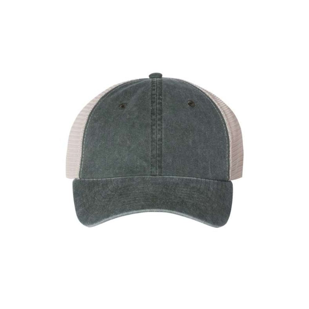 forest pigment-dyed mesh back trucker hat
