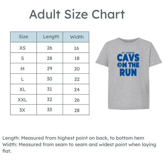 Cavs On The Run Fundraiser Tee