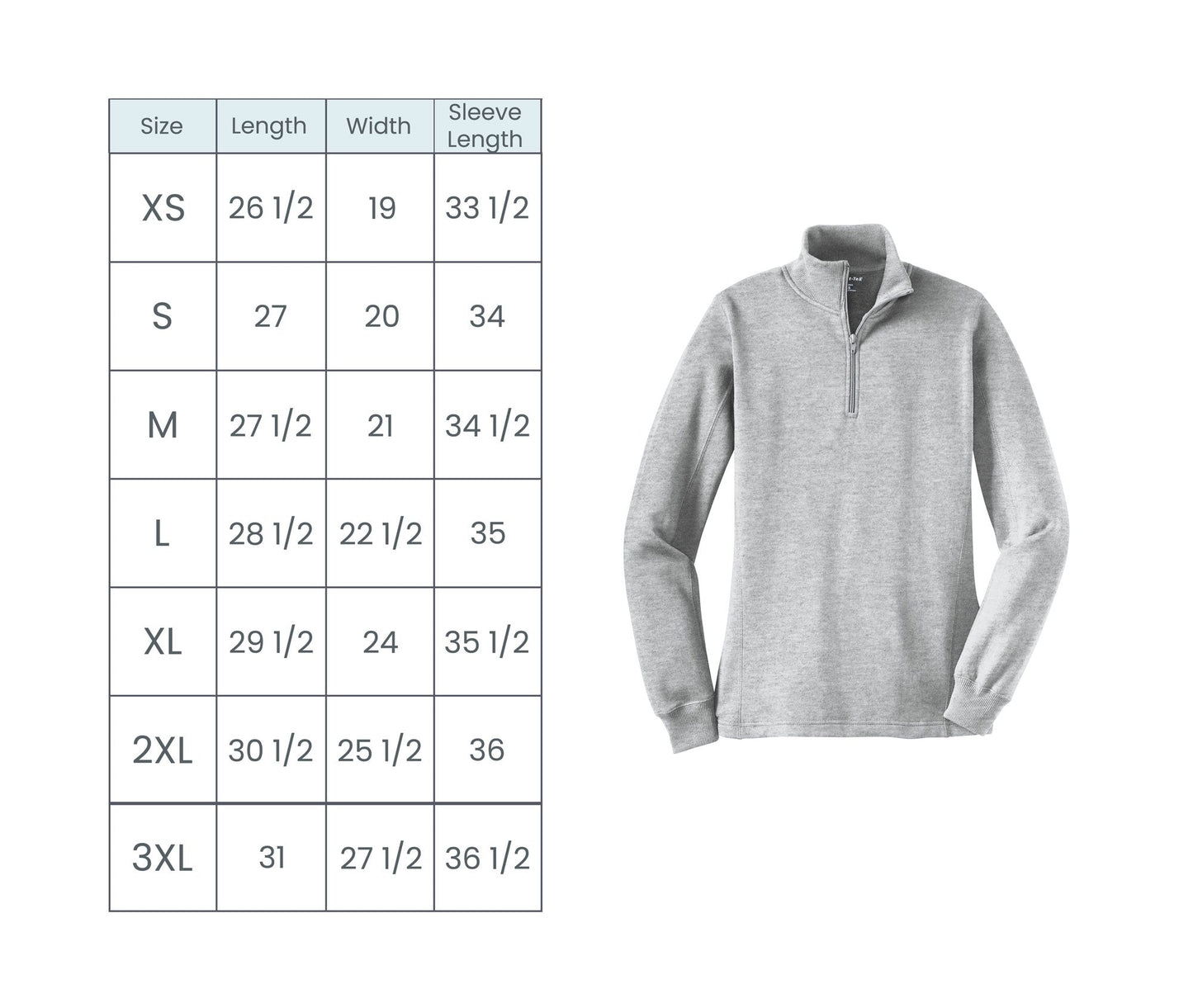 Personalized Bridal Embroidered Pullover Quarter Zip And Cuff Date