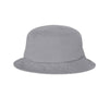 grey  bucket hat