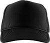 black trucker hat