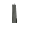 deep smoke tri-fold waffle microfiber towel