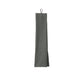 deep smoke tri-fold waffle microfiber towel