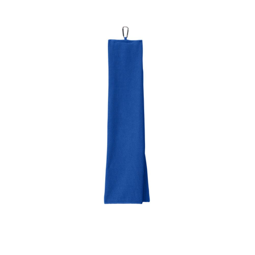 royal tri-fold waffle microfiber towel