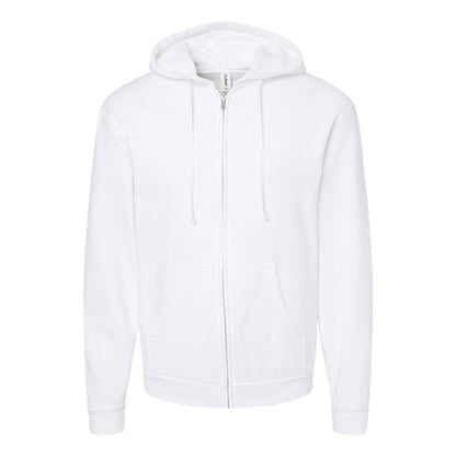 white full zip jacket