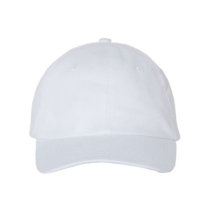 white youth baseball cap