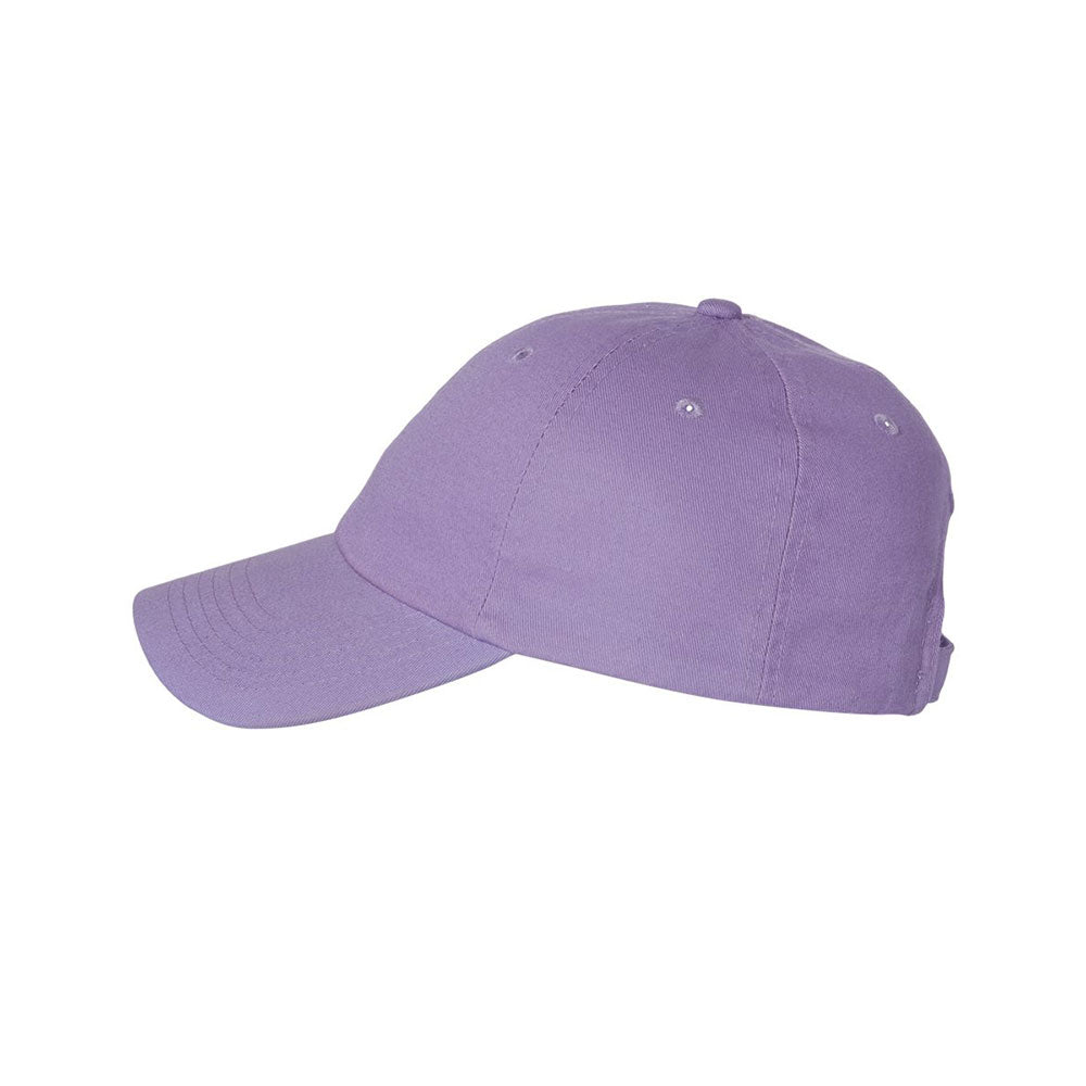 lavender baseball hat