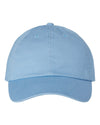sky blue baseball cap