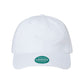 white legacy baseball hat
