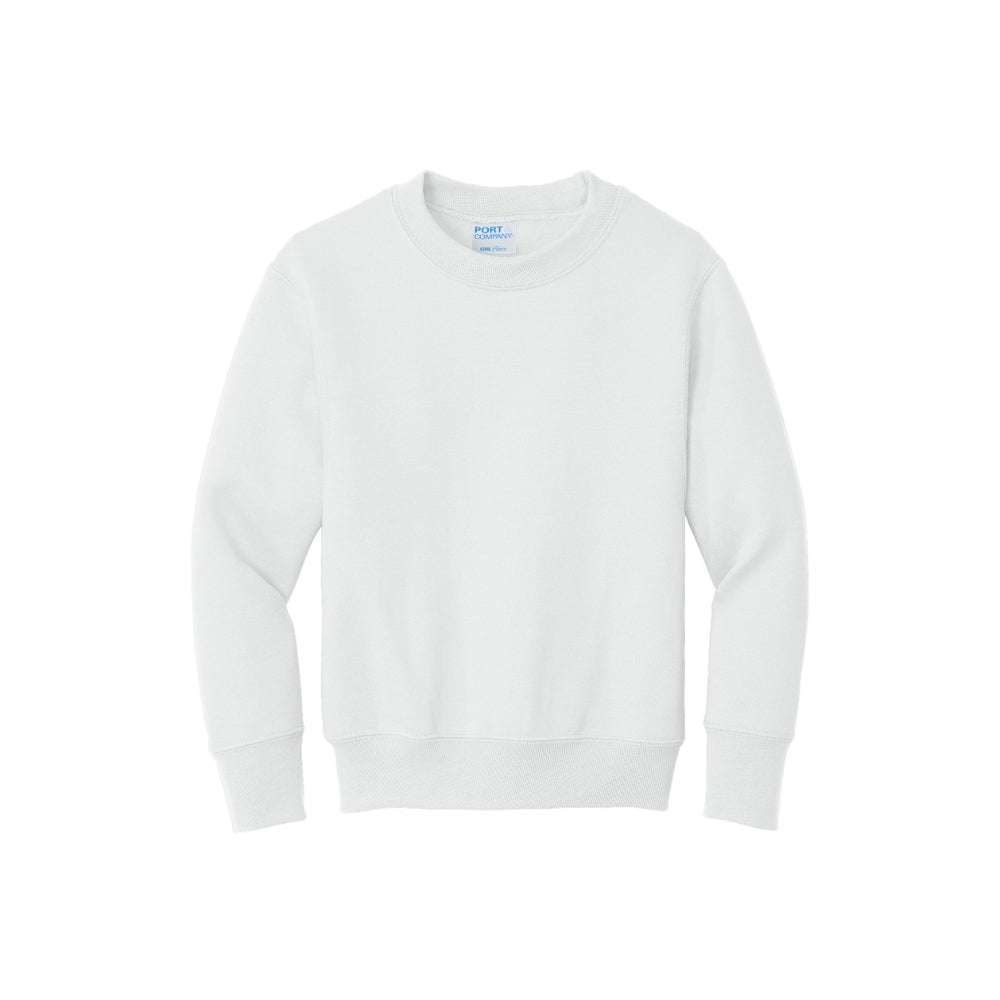 white crewneck