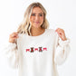 Coquette Teddy Bear Crewneck Sweatshirt
