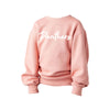 rose sand crewneck youth sweatshirt