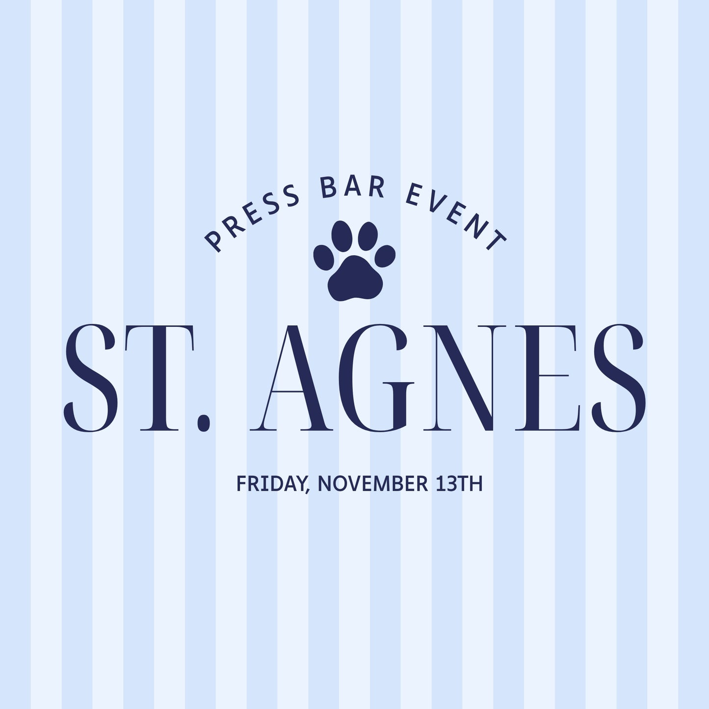 St. Agnes Press Bar Night 11.13