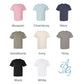 Custom Bridal Party Comfort Colors T-Shirt