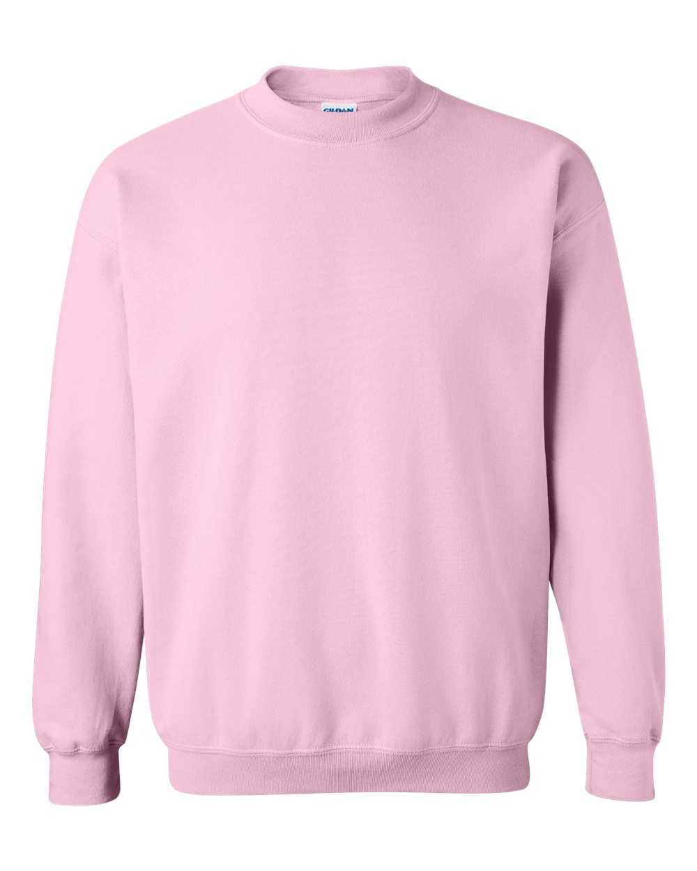 light pink crewneck sweatshirt