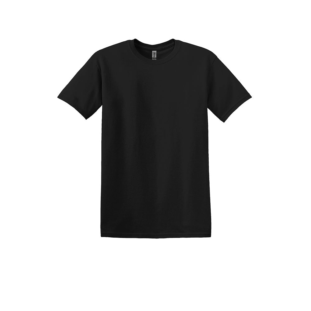 black crewneck t-shirt