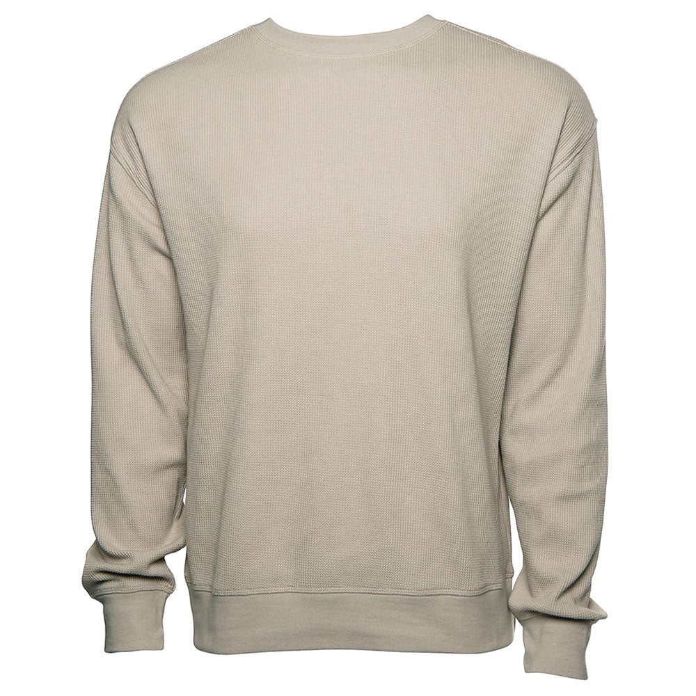 MAMA Waffle Knit Crewneck Sweatshirt