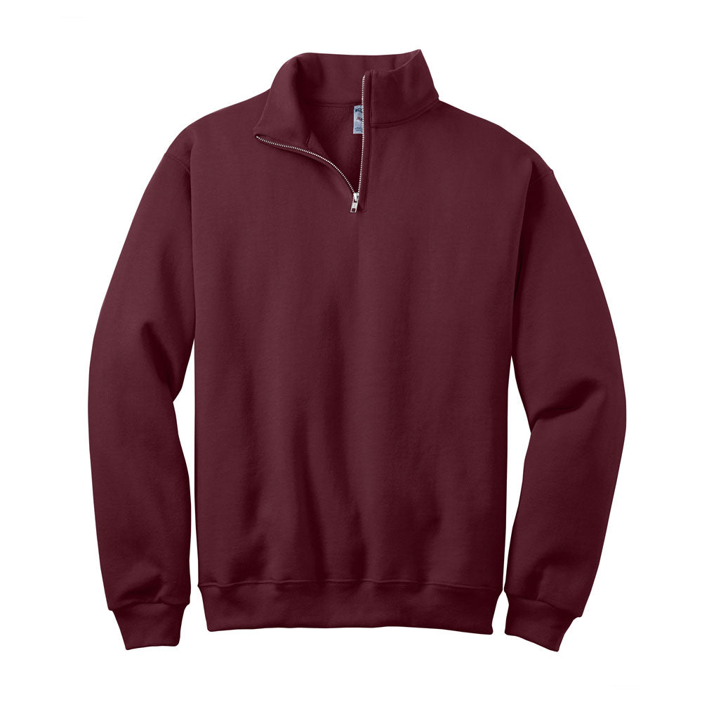maroon quarter zip sweatshirt