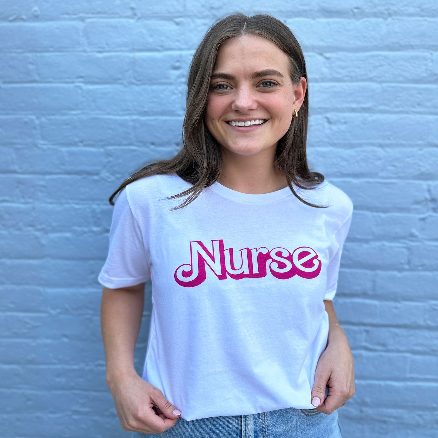 Nurse Barbie-Inspired Bella Canvas Tee