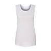 white bella and canvas muscle tank top