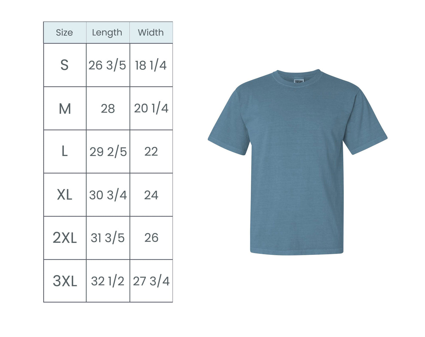 Custom Bridal Party Comfort Colors T-Shirt