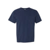 navy comfort colors pocket tee