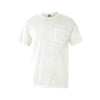 white pocket tee