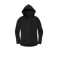 black hooded full zip