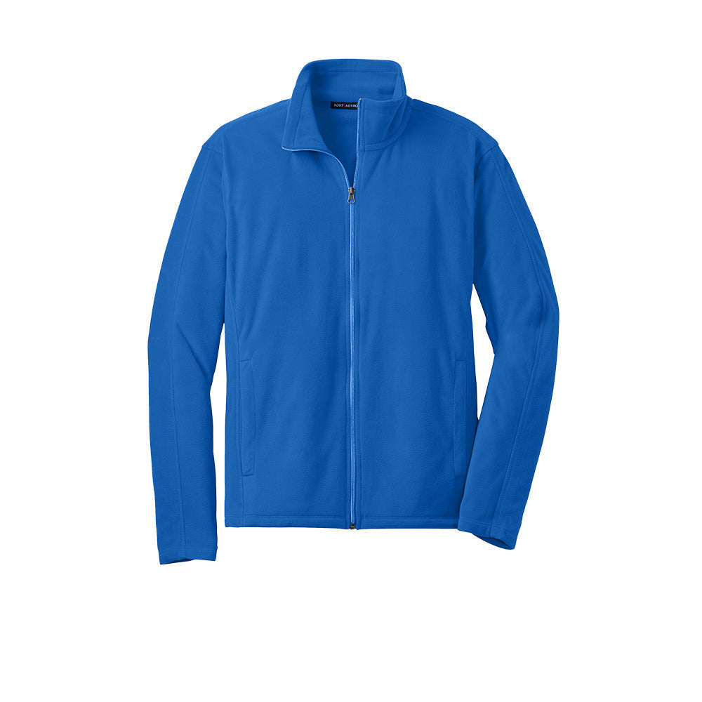 men's lightweight royal blue full zip jacket
