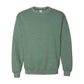 heather green crewneck sweatshirt
