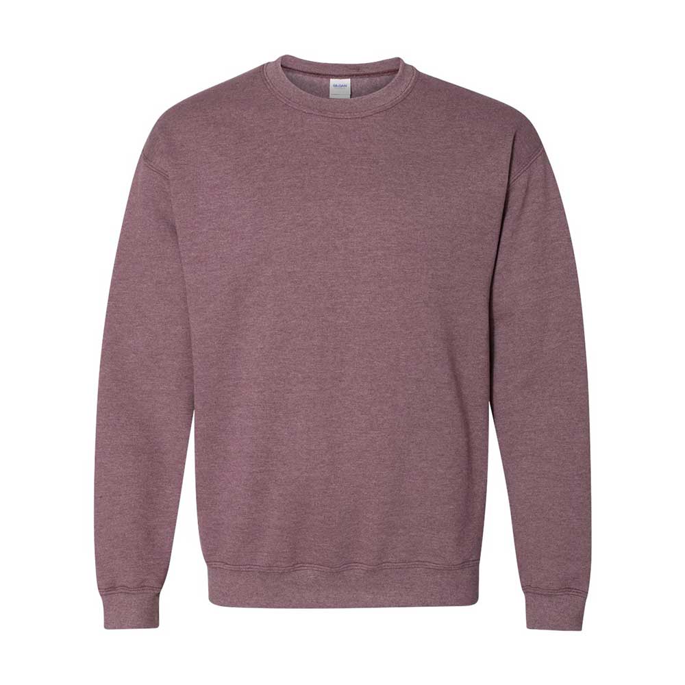 heather maroon crewneck sweatshirt