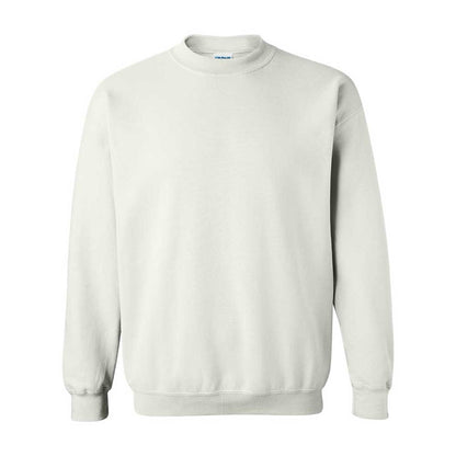 white crewneck sweatshirt