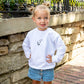 Ghost Cat Toddler Crewneck