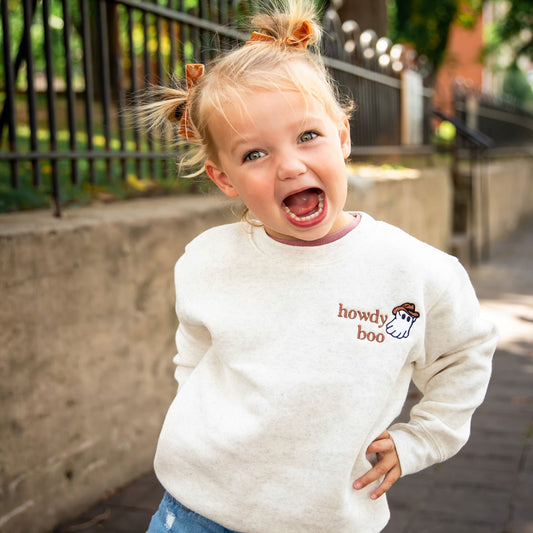 Howdy Boo! Youth and Toddler Sweatshirt