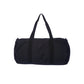 black duffle bag