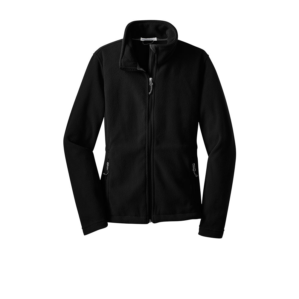 black midweight fleece jacket