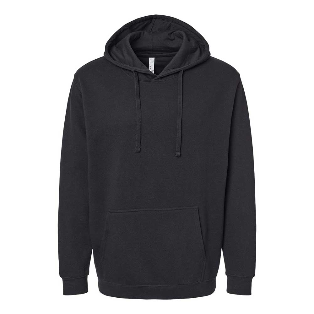 black hooded sweatshirt 
