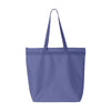 lavender zippered tote