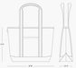 Personalized Medium Canvas Tote Bag