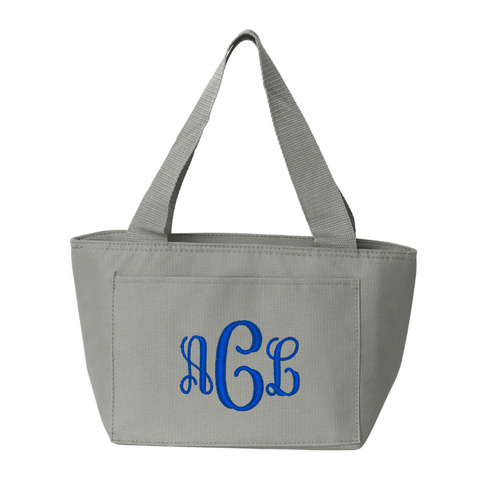 Monogrammed Lunch Tote