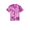 purple youth crystal tie-dye tee