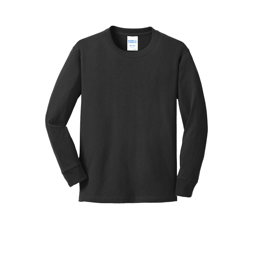 black long sleeved top