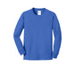 royal blue long sleeved top