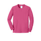 sangria pink long sleeved top