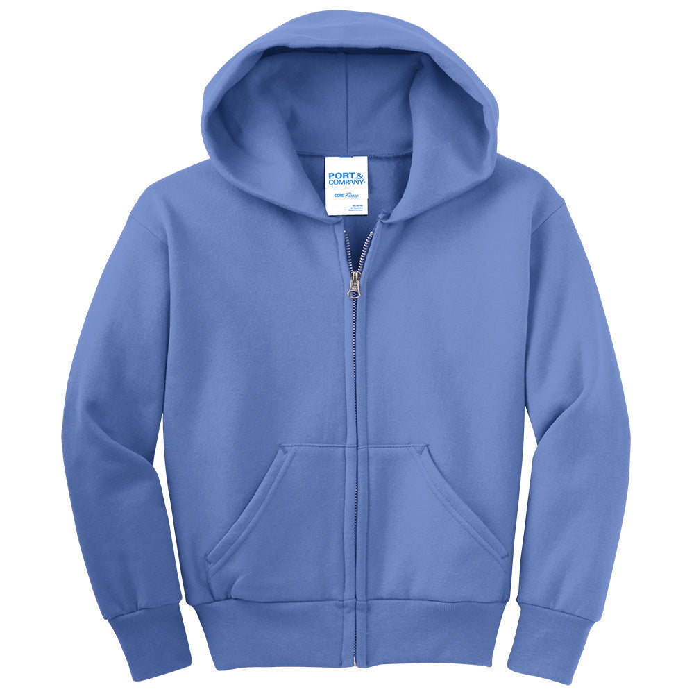 carolina blue full zip sweatshirt jacket