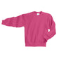 sangria pink youth crewneck sweatshirt