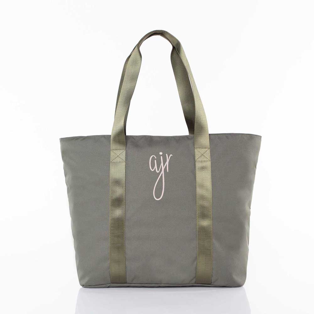wanderlust tote olive with font 5