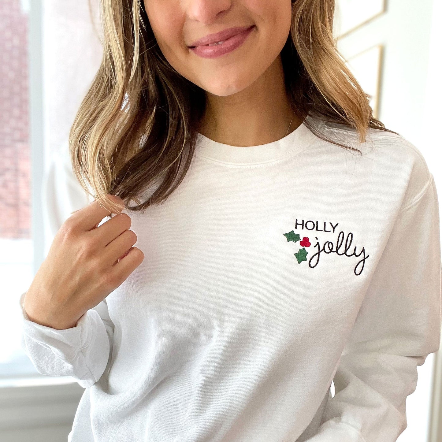 Holly Jolly Comfort Colors Sweatshirt