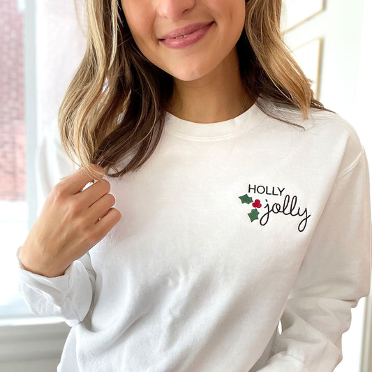Holly Jolly Comfort Colors Sweatshirt