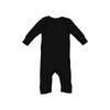 black long sleeve infant bodysuit